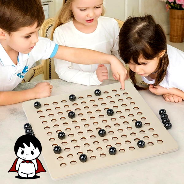 بازی فکری مگنت چس چوبی – نبرد هیجانانگیز تعادل و مغناطیس - تصویر 4