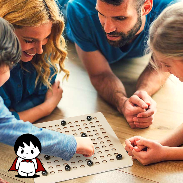 بازی فکری مگنت چس چوبی – نبرد هیجانانگیز تعادل و مغناطیس - تصویر 3