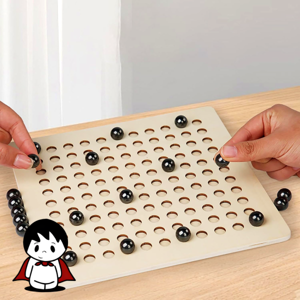 بازی فکری مگنت چس چوبی – نبرد هیجانانگیز تعادل و مغناطیس - تصویر 2