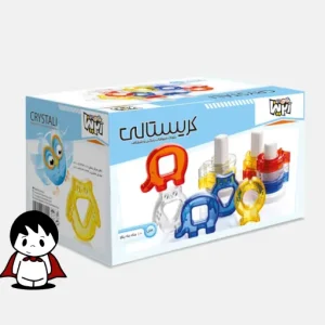 بازی فکری کریستالی بازی آترینا,کارت تمرین جای‌گذاری,بازی آموزشی کودک