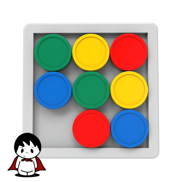 اسباب بازی فکری مدل لاین آپ (Line Up) - رقابت هوش و سرعت ۴ نفره - تصویر 5