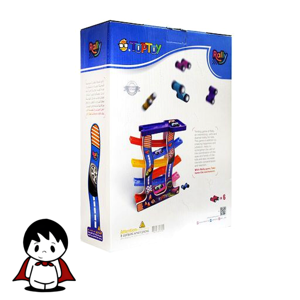 ست پارکینگ طبقاتی و رالی ماشین تاپ توی (Top Toy) - تصویر 2