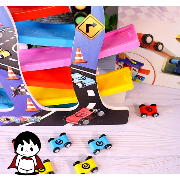 ست پارکینگ طبقاتی و رالی ماشین تاپ توی (Top Toy) - تصویر 3