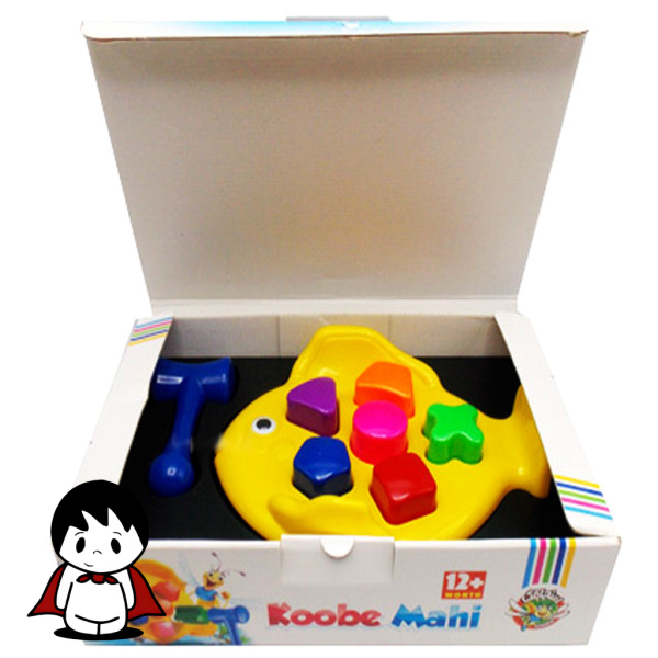 ماهی کوبه‌ای، ابزار بازی آموزشی، اسباب‌بازی ضربه‌ای