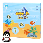 بازی فکری ۱۰ برچین آوای باران,پولک‌های مقوایی بازی ده برچین,آموزش جمع ذهنی با بازی کارتی,جعبه بازی ده برچین,روش بازی گروهی ۱۰ برچین