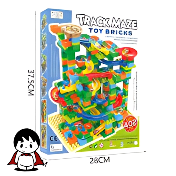 لگو ماربل ران (پیچ و خم) 402 قطعه، ساختنی خلاقانه - تصویر 4