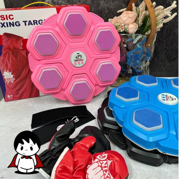 بوکس دیواری ۶ کاناله – دستگاه ورزشی سرگرمی برای کودکان و نوجوانان - تصویر 4