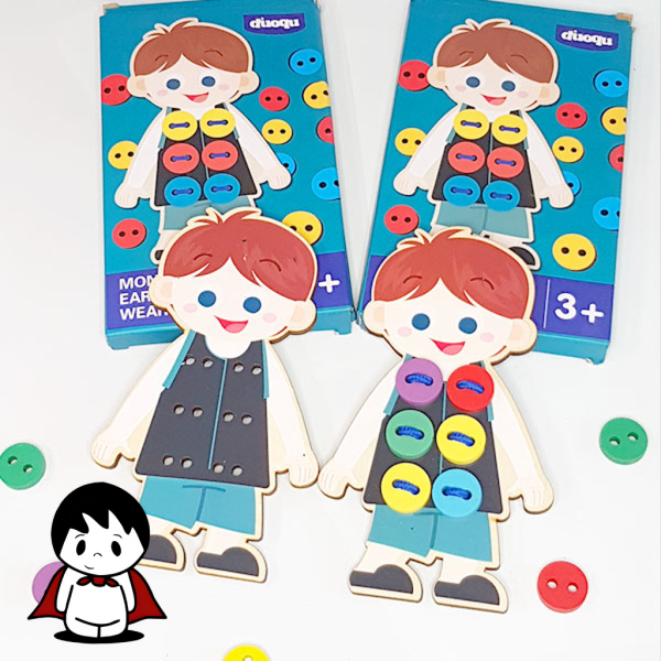 بازی مونته سوری نخ و دکمه | طرح پسرانه - تصویر 3