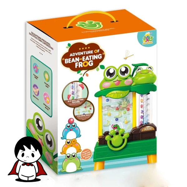 اسباب بازی آموزشی قورباغه ماجراجو و گرسنه موزیکال | پرتاب سکه و آموزش اعداد - تصویر 4