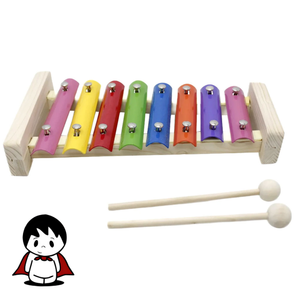 بلز چوبی کودک ۸ نت پالیزان - تصویر 5